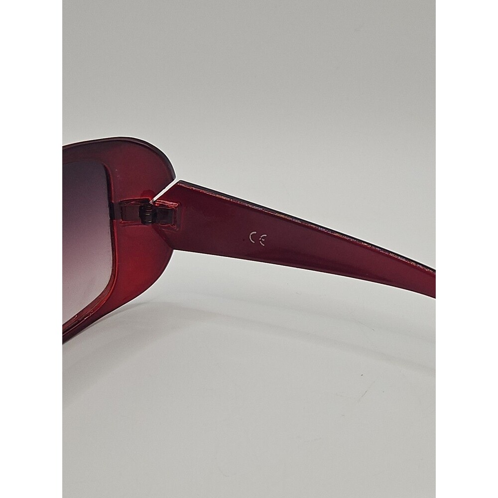 Youth Humars YH81008 Glasses Frames 59mm Dark Red Square Large Fit - Picture 3 of 5